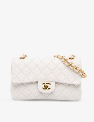 selfridges Chanel flap bag